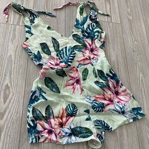 Tropical Short Romper